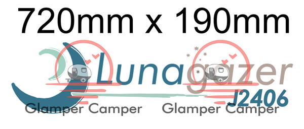 Jurgens Lunagazer new logo decal - single