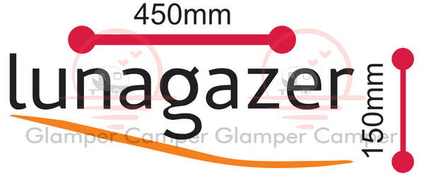 Jurgens Lunagazer logo decals - older models