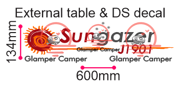Jurgens Sungazer logo decal