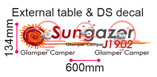 Jurgens Sungazer logo decal