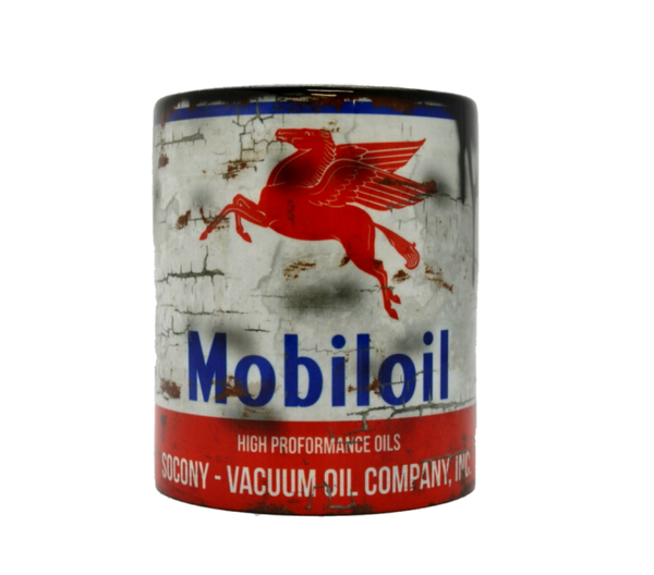 Oil Can Mugs - 11oz Porcelain